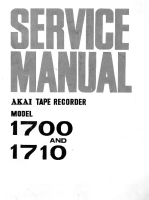 Akai 1710-Service-Manual
